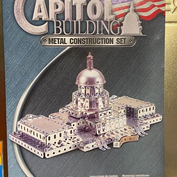 New Meccano Erector Limited Edition Capitol Bldg. - Picture 10 of 10